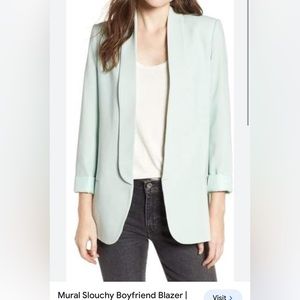 WORN ONCE MURAL BLAZER IN SIZE SMALL